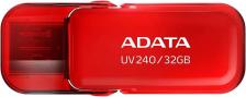 Flash Disk ADATA Флеш Диск A-Data 32Gb UV240 USB2.0 красный [AUV240-32G-RRD]