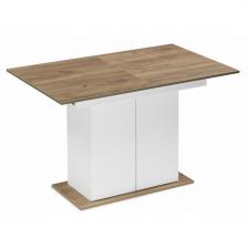 Кухонный стол Woodville Carla белый / крафт золотой