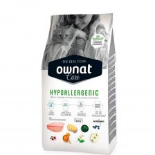 Ownat Adult Care Hypoallergenic Сухой корм гипоаллергенный для взрослых кошек, с рыбой, 3 кг