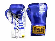 Боксерские перчатки Everlast 1910 Classic синие, 10 унций
