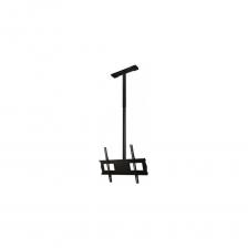 Потолочное крепление Wize pro cu6560a для дисплеев 37"-75", max vesa 600x400, наклон -3/+10, длина штанги 59,2-119,2 см 135521