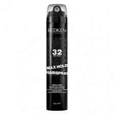 Лак для укладки волос REDKEN Лак 32 Max Hold с экстрасильной степенью фиксации 300.0