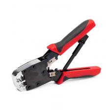 JT-02M серия ПРОФИ Пресс-клещи для RJ разъемов (обжим разъемов RJ/снятие изоляции с плоских телефонных проводов/снятие оболочки с круглых проводов типа UTP, STP/резка проводов), цена за 1 шт
