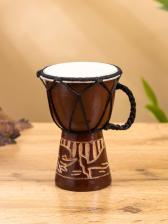 Сувенирный музыкальный инструмент «Барабан Джембе», 8.5x8.5x12 см, МИКС