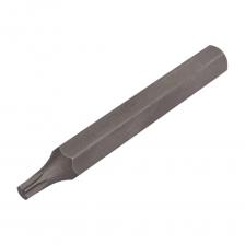 Торцевая вставка бита Вставка бита торцевая 10 мм, TORX, Т27, L = 80 мм KING TONY 168027T