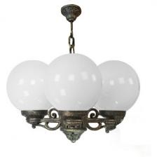 Уличный светильник IP55 подвесной Fumagalli GLOBE 250 G25.120.S30.BYF1R в форме шара