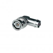 Переходник угловой BNC штекер - BNC гнездо. Материал: Корпус: цинковый сплав, никелированный Центральный контакт: медь с золотым напылением Дополнительные характеристики: Сопротивление: 50 Ом Полоса пропускания: 0 ~ 3 ГГц Усилие разрыва: >=0,6 N Сопротивление изоляции: >=5000 МОм Контактное сопротивление: центральный провод: <=1,5 мОм, внешний проводник: <=1 мОм Прочность: >= 500 подсоединений Диапазон рабочих температур: от -40 до +150 ?С Размер: 26х30х10 мм Вес: 15 г / шт.