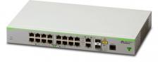 Коммутатор Allied Telesis AT-FS980M/18 16x10/100T ports and 2xCombo ports (100/1000X SFP or 10/100/1000T Copper), AC power