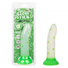 Светящийся фаллоимитатор фаллоимитатор Glow Stick Leaf