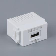 128 Тип USB-зарядное устройство с одним отверстием, вход и выход переменного тока 220 В, 2,1 А, 1 А, модуль питания мобильного планшета