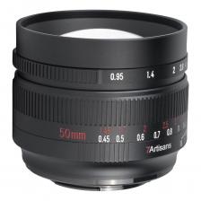 Объектив 7Artisans 50mm f/0.95, Micro 4/3 Mount, черный