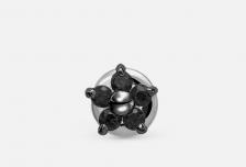 Пирсинг золотой Бриллиант 1 шт VESNA JEWELRY
