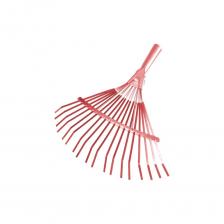 Веерные пластинчатые грабли без черенка Репка 22 зуба, порошковая окраска 46341