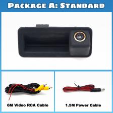 CCD Full HD камера заднего вида «рыбий глаз» для Ford Focus 2 Sedan C MAX MK1 MK2 2004 ~ 2018 Автомобильная ручка багажника Монитор парковки заднего вида