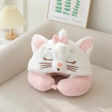 Disney Mary Cat U-образная подушка с капюшоном