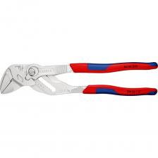 Переставные клещи-ключ Knipex 52 мм (2"), длина 250 мм, хром, 2К ручки, KN-8605250SB