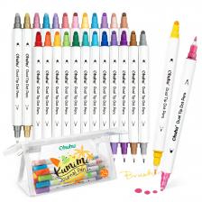 Маркеры Ohuhu Dot 24 цветов