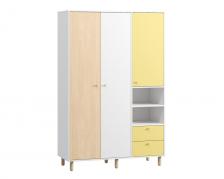 Распашной шкаф Дикинс-3 Mustard Plywood