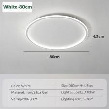 CETANT Потолочные светильники LED 20/30/50/80 см белые/черные