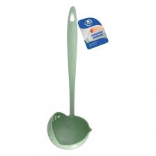 Половник-шумовка МУЛЬТИДОМ NEW 3 цвета VL50-97 используется для раскладывания первых блюд, разливания компотов, морсов, киселей. Изготовлен из экологичных материалов, поэтому не меняет вкус блюд. Легко моется, что экономит время и силы. Благодаря высокой прочности прослужит долго. Внимание! Товар поставляется в одном из нескольких цветов. Возможности выбора нет.