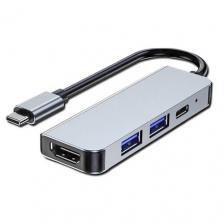 Хаб Palmexx 4в1 USB-C to HDMI+2*USB3.0+USBC