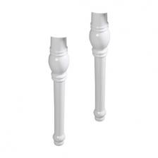 Керамические опоры для раковины Kerasan Retro 108301 (белые) комплект