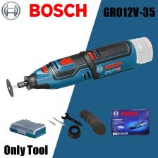 Bosch GRO12V-35 12 В машина с переменной скоростью беспроводной вращающийся набор инструментов дерево DIY мини-шлифовальный станок электрические приводные инструменты