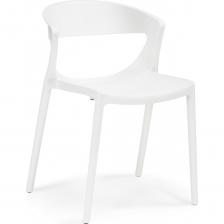 Пластиковый стул Woodville Градно белый 589897