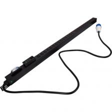 Опции и дополнительное оборудование для ИБП Powercom Блок распределения питания 14*C13+10*C19, 32A, 1ph (1918825) [PDU-32AV24-14C3-10C9-1P]