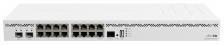 Маршрутизаторы MikroTik Cloud Core Router 2004-16G-2S+ with Annapurna Labs Alpine v2 CPU with 4x ARMv8-A Cortex-A57 cores running at 1.7GHz, 4GB of DDR4 RAM, 128MB NAND storage, 16 x Gbit LAN, 2x SFP+ ports, 1U rack [CCR2004-16G-2S+]