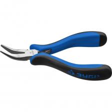 Изогнутые мини тонкогубцы Тонкогубцы Зубр ТИТАН Мини изогнутые, 120мм, профессионал 22170-4_z01