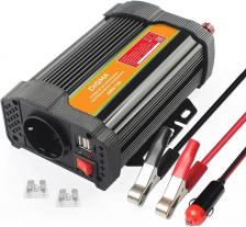 Инвертор автомобильный Digma AI400-12W 400Вт