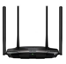 Беспроводные маршрутизаторы Mercusys AX3000 Двухдиапазонный Wi-Fi 6 роутер, до 574 Мбит/с на 2,4 ГГц + до 2402 Мбит/с на 5 ГГц, 4 фиксированные внешние антенны, 3 гигабитных порта LAN, 1 гигабитный порт WAN [MR80X]