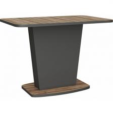 Кухонный стол с вставкой Аквилон Woodville (Пластик, ЛДСП/Графит) 608570 (прямоугольная столешница)