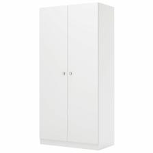 Шкаф прямой двухстворчатый Polini kids Simple, 898x500x1900 мм, цвет белый