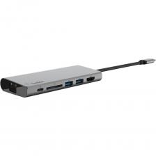 Разветвитель портов Belkin USB-C Docking Station / Multimedia Hub Хаб F4U092BTSGY