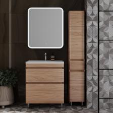 Мебель для ванной комнаты Style Line Атлантика 70 Люкс Plus, напольная, ясень перламутр