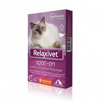 Relaxivet / Spot-on Успокоительный Релаксивет при Стрессах Страхах и Возбуждении у кошек и собак