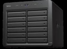 Synology Expansion Unit for DS3622xs+,DS2422+/upto 12hot plug HDDs SATA(3,5' or 2,5')/1xPS incl Infiniband Cbl'' [DX1222]