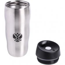 Термокружка AIRLINE Россия, 0.45 л, металлик