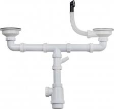 Слив Teka 61001166 3 1/2 с круглым переливом