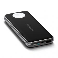 Беспроводная зарядка Satechi Quatro Wireless Power Bank серый космос ST-UC10WPBM