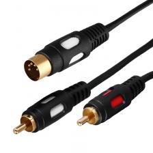 Rexant 17-2512 Шнур DIN 5 Pin - 2 RCA