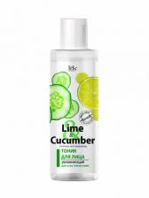 Тоник для лица увлажняющий для всех типов кожи "Lime & Cucumber" IRIS, 200 мл