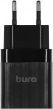 Сетевое зар./устр. Buro BUWE1 10.5W 2.1A 2xUSB универсальное черный (BUWE10S200BK)