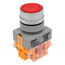 Кнопочный выключатель Dekraft ВК22-ABF-RED 25123DEK