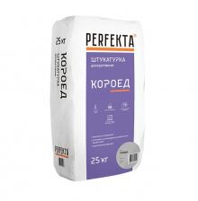 Минеральная декоративная фасадная штукатурка короед. 25кг. Perfekta