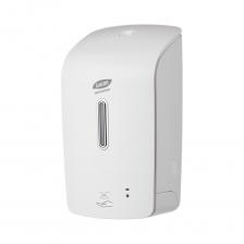 Дозатор для дезинфицирующих средств с бесконтактной подачей — это незаменимый аксессуар как дома, так и в любых общественных местах. В него встроен датчик, который реагирует на поднесение рук и выдает нужное антисептика. Дозатор обеспечивает максимальную гигиеничность процесса благодаря сенсорной подачи. Дозатор имеет компактный размер и удобен в использовании — заправка занимает несколько секунд. У него есть специальное окошко для контроля за остатком расходного материала. Для работы дозатора нужно 4 батарейки АА, которых хватает на 12 000 доз. Обращаем внимание, что батарейки не идут в комплекте. Дозатор предназначен только для жидких антисептических средств.