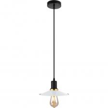 Подвесной светильник ЭкономСвет 10273/1BK WT+GD представляет собой современное решение для освещения интерьера. Его подвесное крепление на планке позволяет легко установить светильник в любом помещении. Он поддерживает различные типы ламп: накаливания, светодиодные и люминесцентные, что обеспечивает гибкость в выборе источника света. Цоколь E27 является стандартным, что упрощает замену лампочек. Светильник имеет мощность 40 Вт, что достаточно для освещения площади до 2 м?. Матовая поверхность и сочетание черного и золотого цветов арматуры придают изделию стильный вид.