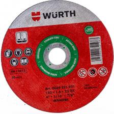Отрезной диск Wurth 0669231501961 1